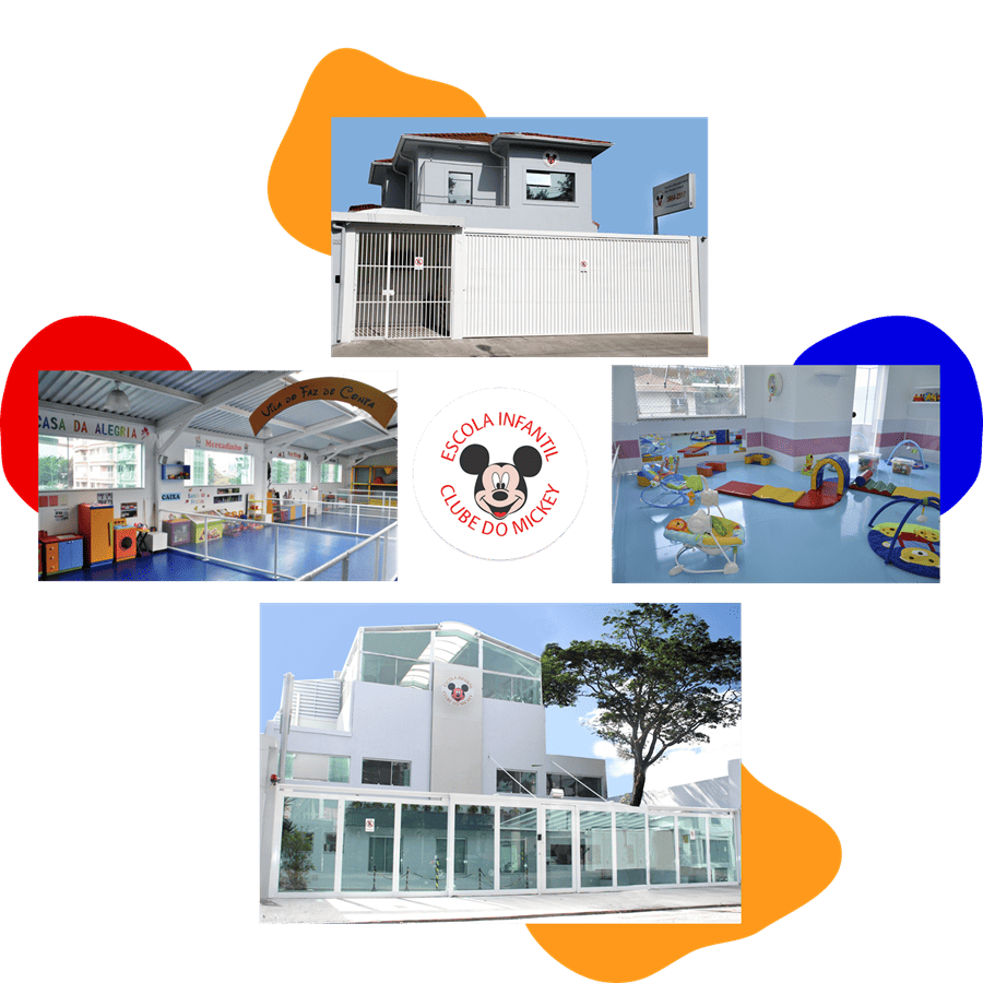 Estrutura física da escola infantil Clube do Mickey em Perdizes